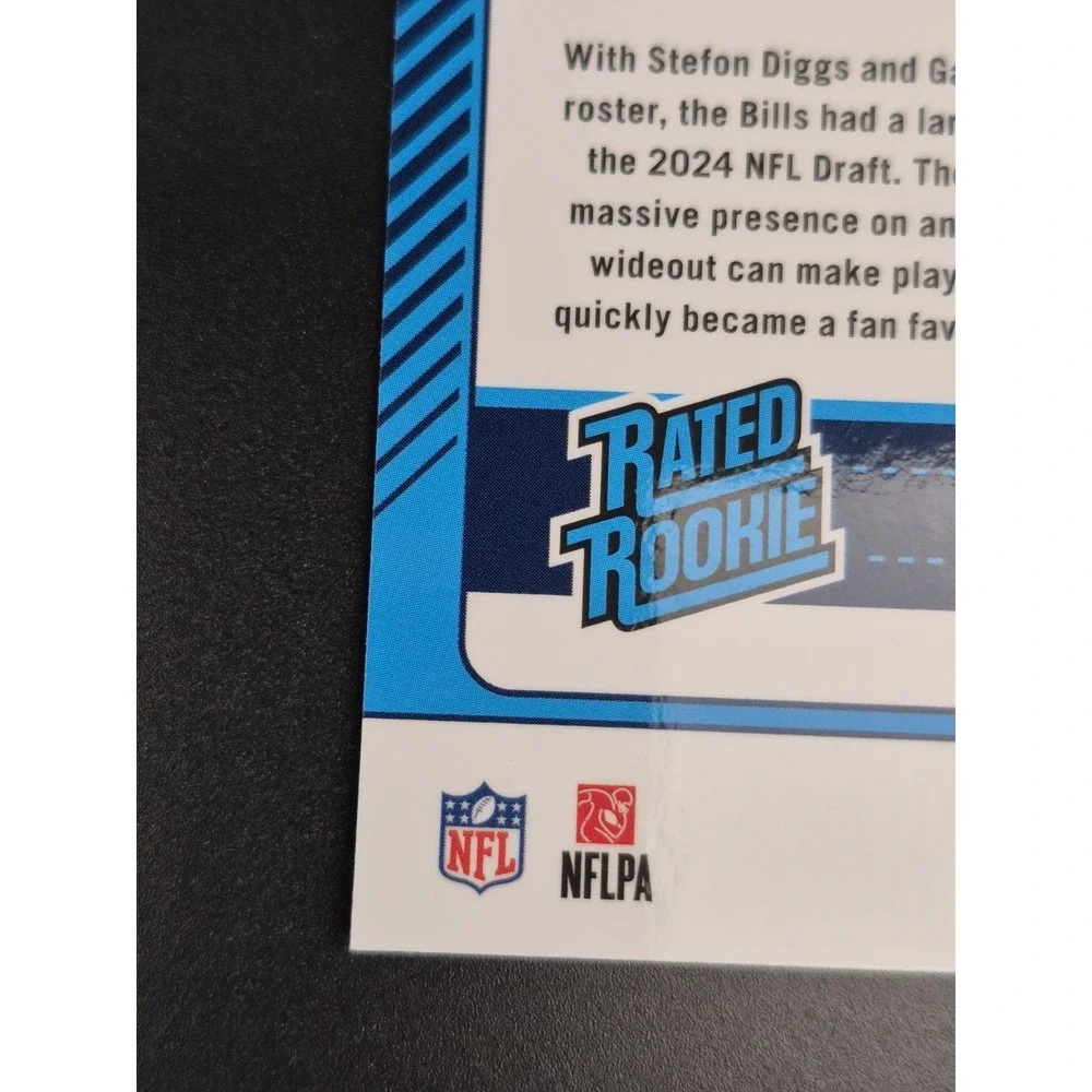 2024 Donruss Optic Rated Rookie Keon Coleman #358 Preview Red Pandora (RC) Bills